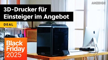 Preiswerter 3D-Drucker für Einsteiger im Black-Friday-Angebot – Top-Funktionen zum wahrhaftigen Schnäppchenpreis