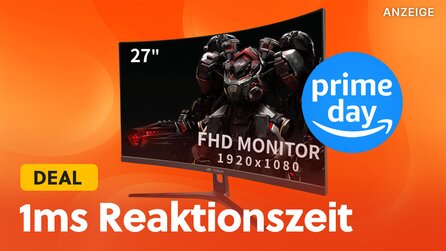 165Hz für 150€: Curved Gaming-Monitor mit 1ms Reaktionszeit im Angebot bei Amazon