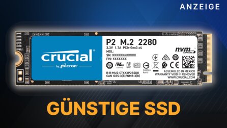 Schnell und günstig: Crucial 1TB NVMe M.2 SSD jetzt im Angebot