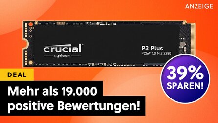 Blitzschnelle 2TB SSD verdammt günstig: Bei Amazon bekommt ihr unseren Festplatten-Preis-Tipp gerade zum Hammerpreis!