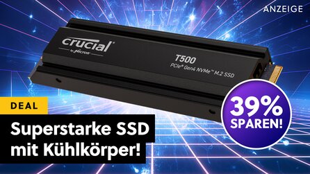 Schnelle NVMe M.2-SSD von Crucial extrem günstig: Gönnt euch rasanten Speicher zum stark reduzierten Sonderpreis bei Amazon!