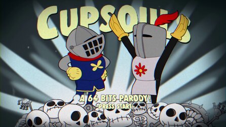 Cupsouls - So würde Dark Souls im Cuphead-Look aussehen