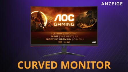 Günstiger Curved Monitor: Seht mehr von euren Spielen dank diesem Angebot!
