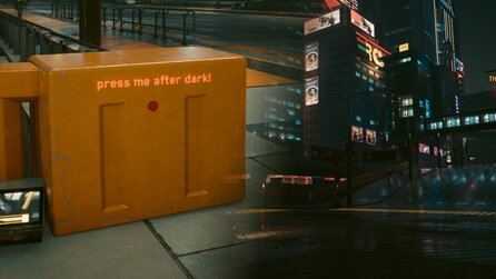 Cyberpunk 2077: Spieler findet geheimen Knopf und die Straßen von Night City werden dunkel