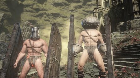 Dark Souls 3 - Trolling erreicht neue Höchstform, dank Unterhose und Giant Door Squad