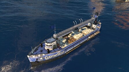 Teaserbild für Das GameStar-Schiff für Anno 1800: die schicke Skin von Star-Modder Taubenangriff