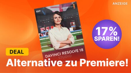 Alternative zu Adobe Premiere im Angebot: Davinci Resolve Studio bezahlt ihr einmal und behaltet es für immer!