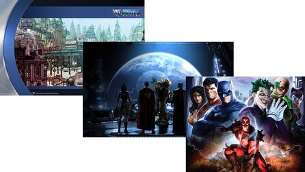 DC Universe Online - Games-Wallpaper zum Superhelden-MMO