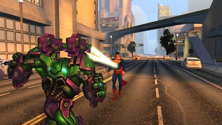 DC Universe Online - Screenshots: Superman + Co. in Aktion