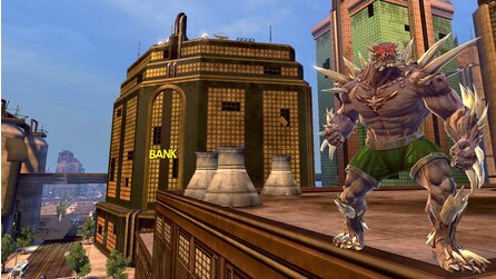 DC Universe Online - Screenshots: Held kämpft gegen Schurke