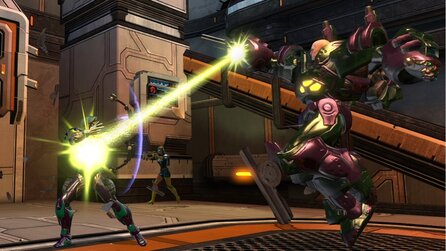 DC Universe Online - Screenshots: Lex Luthor im Kampf