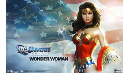 DC Universe Online - Offizielle Wallpapers mit Wonder Woman, Lex Luthor und Circe