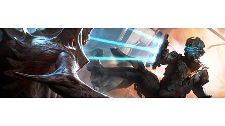 Dead Space 2 - Dualscreen-Wallpaper mit Isaac Clarke