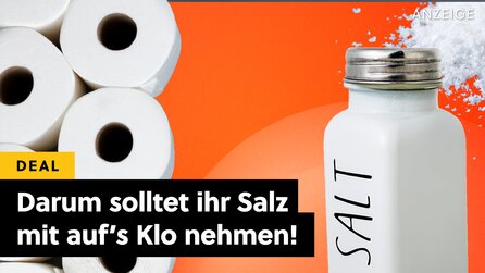 Darum solltet ihr abends immer eine Handvoll Salz mit aufs Klo nehmen - für ein paar Euro spart ihr euch teure Handwerker!