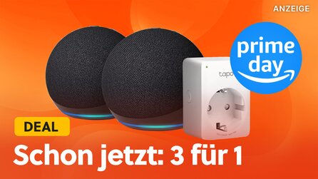 Amazon startet mit krassem Rabatt in den Prime Day: Drei kaufen, eins zahlen mit diesem Echo Dot-Angebot