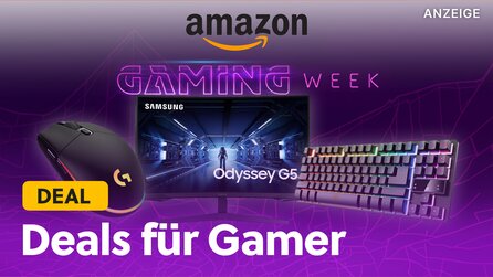 Nur eine Woche: Sichert euch zur Amazon Gaming Week die besten Angebote auf Monitore, TVs, Tastaturen und vieles mehr