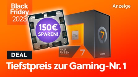 Die Händler unterbieten sich: Beste Gaming-CPU erneut im Preis gefallen! Neuer Bestpreis für den AMD Ryzen 7 7800X3D