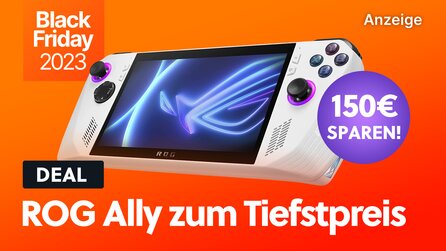 Günstiger gabs das ASUS ROG Ally noch nie! Black-Friday-Angebot auf den stärksten PC-Gaming-Handheld bei Amazon