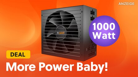 Stillt selbst den Hunger einer RTX 4090: Netzteile mit bis zu 1000 Watt von be quiet jetzt so günstig wie nie