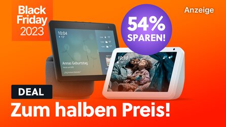 Zur Cyber Week bei Amazon gibts die neuen Echo Show zum Rausschmisspreis! Smart Home Displays mit 54% Rabatt