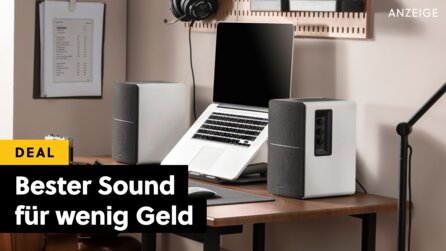 Diese PC-Lautsprecher für unter 100 Euro sind so gut, sie könnten auch das Dreifache kosten! HiFi-Sound im Amazon-Angebot