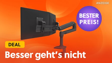Die beste Monitorhalterung, die ihr euch kaufen könnt, ist jetzt so günstig wie nie zuvor! Qualität von Ergotron im Angebot