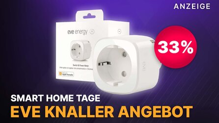 Mega Angebot spart Energie und bares Geld - Mehr Komfort im Smart Home mit Eve WLAN Steckdosen