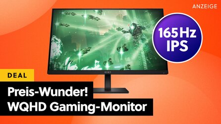 Extrem starker 27 Zoll WQHD-Monitor von HP mit deutlich über 144Hz und IPS-Panel jetzt zum frechen Kampfpreis!