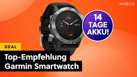 Die vielleicht beste Smartwatch für Sport: Garmin Uhr mit 14 Tagen Akkulaufzeit jetzt günstig – mit einem kleinen Haken
