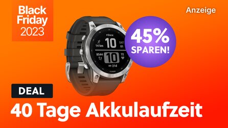 Garmin Smartwatch zum Tiefstpreis: Dank unschlagbarer Akkulaufzeit ist das nicht nur für Sportler die beste Uhr