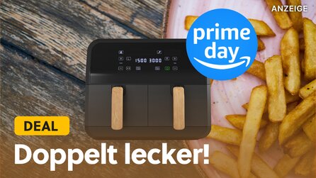 Mit diesem Airfryer im Angebot lasst ihrs euch schmecken: Sichert euch die besondere Heißluftfritteuse jetzt krass günstig!