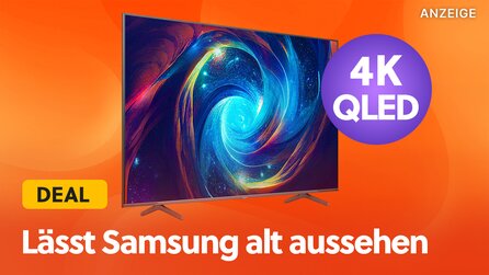 Dieser 4K TV liefert Premium Funktionen zum unschlagbaren Preis! Holt euch den QLED mit Dolby Vision, HDMI 2.1 und 144Hz