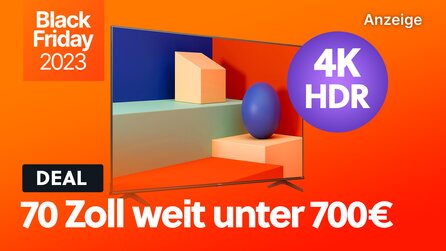 DAS Knaller-Angebot zur Amazon Cyber Week: Diesen riesigen 4K Smart-TV mit Dolby Vision gibts jetzt unfassbar günstig