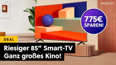 Teaserbild für Gegen diesen riesigen 4K Smart-TV mit Dolby Vision HDR sind 65 Zoll nur Spielzeug! Heimkino im Top-Angebot bei Amazon