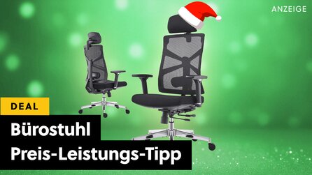 Der beste ergonomische Bürostuhl unter 300€ kostet gerade nur die Hälfte! Top-Angebot fürs Homeoffice bei Amazon