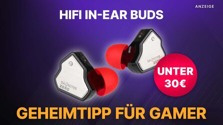Psst! Hier gibts krassen Sound für Musik und Games für weniger als 30€. In-Ear Geheimtipp bei Amazon