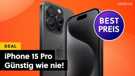 iPhone 15 Pro erreicht neuen Tiefstpreis: Günstiger gab es das Flaggschiff-Smartphone von Apple noch nie zuvor!