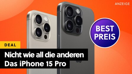 iPhone-Angebot bei Amazon: Das neue Apple-Flaggschiff mit der besten Kamera iPhone 15 Pro gibts gerade zum Bestpreis!