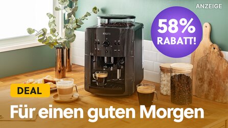Über 8.000 Top-Bewertungen: Dieser beliebte Kaffeevollautomat kostet im Amazon-Angebot gerade weit weniger als die Hälfte!