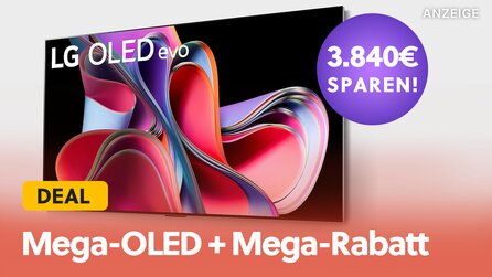 LG OLED Top-Modell mit fast 4.000€ Ersparnis! Riesiger 83 Zoll 4K HDR TV mit gigantischem Rabatt