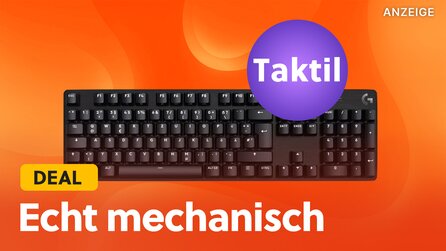 Diese mechanische Gaming-Tastatur von Logitech ist unfassbar günstig und hat alles, was ihr braucht
