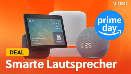 Für die smarten Echo Lautsprecher zieht Amazon den Beginn des Prime Days vor: Schon jetzt 66% Rabatt