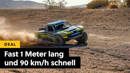 Ein Meter lang, 90 kmh schnell: Riesiger RC-Truck hat mit Spielzeug gar nichts mehr zu tun – er ist eine Fahrmaschine!