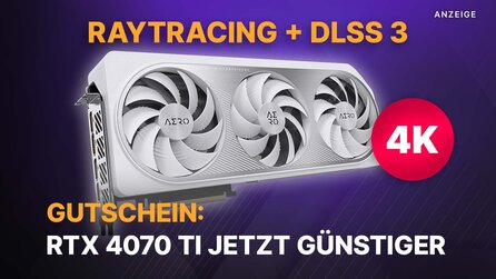 Gutschein für die RTX 4070Ti! 4K Nvidia Gaming Grafikkarte mit Raytracing und DLSS 3 im Angebot
