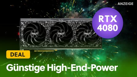 Das ist die aktuell günstigste Nvidia RTX 4080 bei Mindfactory und außerdem eine der schönsten High-End-Grafikkarten