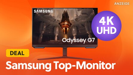 Samsung Odyssey G7: Der smarte 4K Gaming-Monitor mit 144Hz und Nvidia G-Sync ist jetzt im Amazon Angebot
