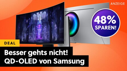 Teaserbild für QD-OLED-Brecher von Samsung zum halben Preis: Dieser heftige WQHD-Gaming-Monitor ist gerade günstiger als je zuvor!