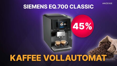 Doppelten Espresso gefällig? Dieser Siemens Vollautomat macht euch individuellen Kaffee und kostet nur die Hälfte