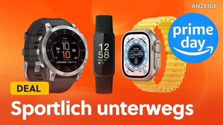 Fitness-Tracker und Smartwatches jetzt günstiger - Prime Day Angebote zur Apple Watch, Garmin, Fitbit und Samsung Galaxy Watch