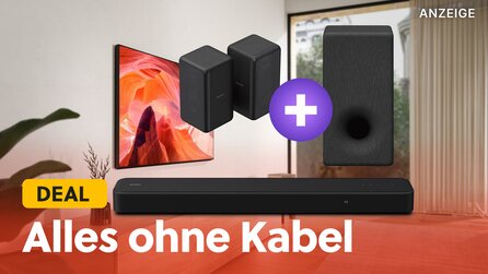 Mit dieser Dolby Atmos Soundbar zum Bestpreis verwandelt ihr euer Wohnzimmer in ein 5.1 Surround-Heimkino